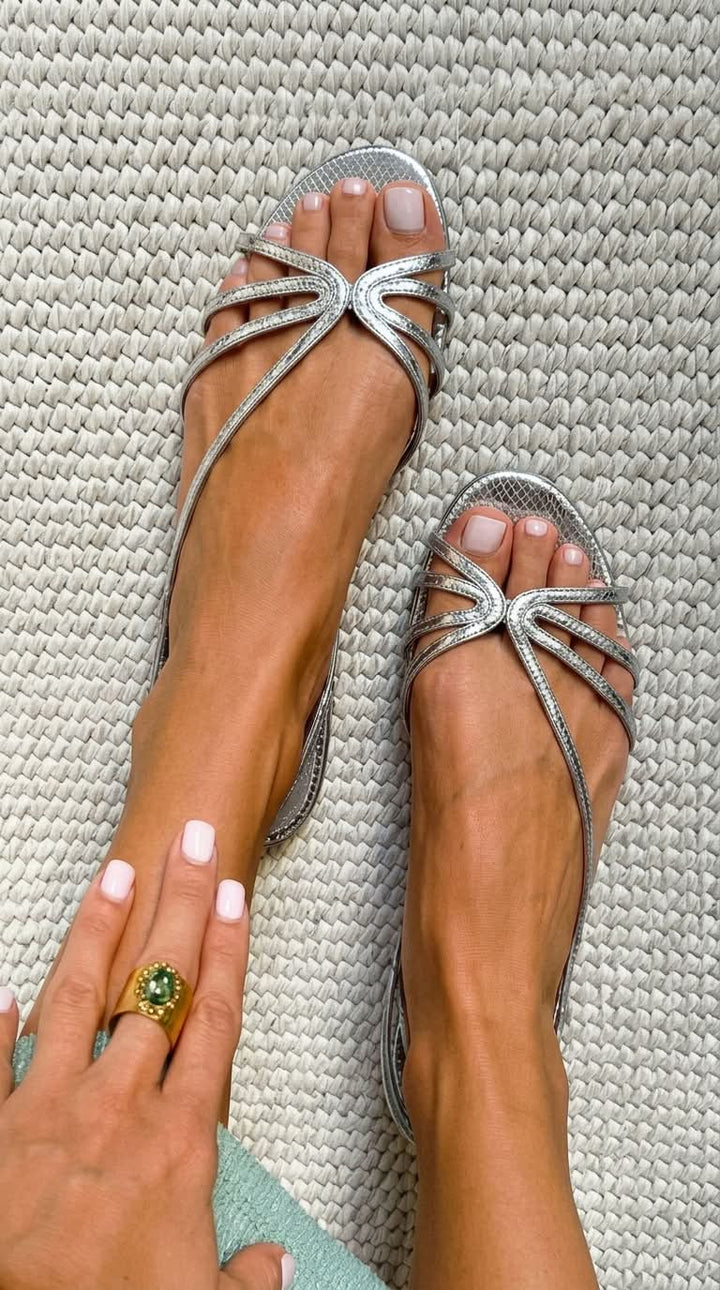 Serafina | Summer Essence Gold Sandals