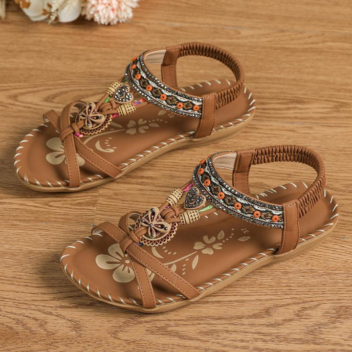 Flora | Ibiza-style sandals that combine comfort and elegance