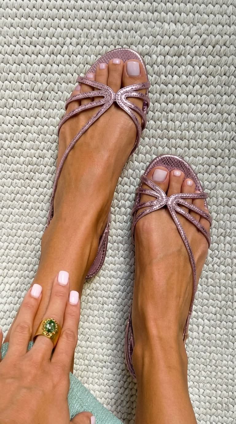 Serafina | Summer Essence Gold Sandals