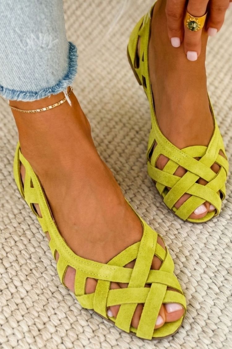 Azzurra | Vibrant Braided Sandals