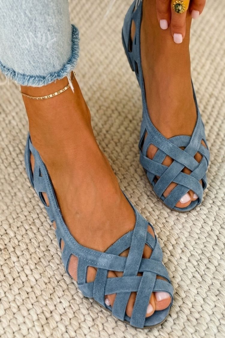 Azzurra | Vibrant Braided Sandals