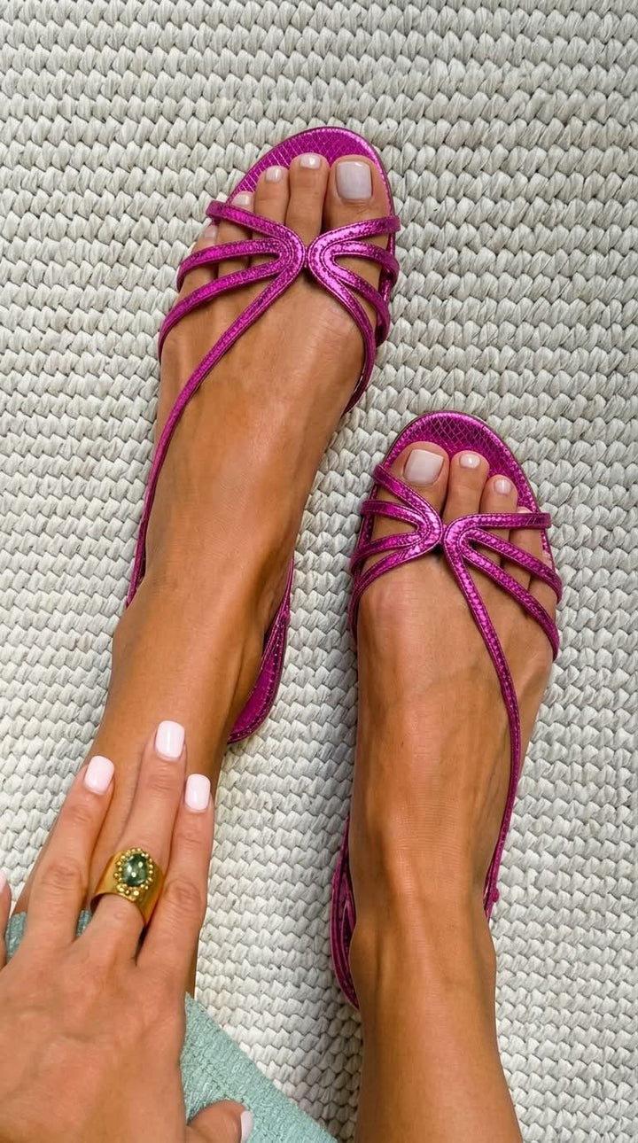 Serafina | Summer Essence Gold Sandals