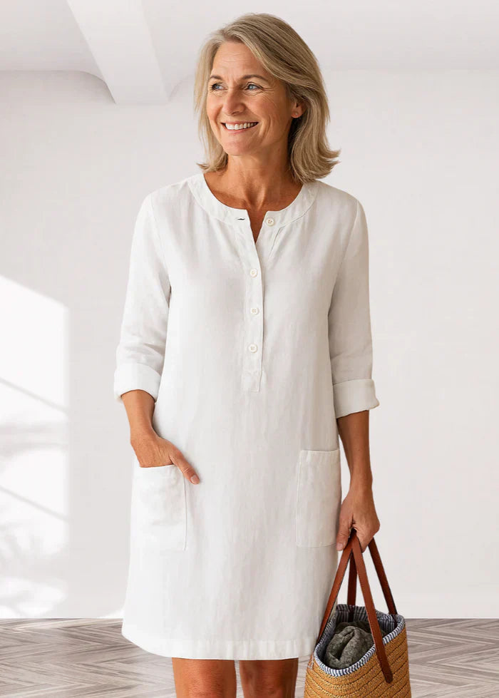 Evi | Casual Women's Dress with a Relaxed Fit and Timeless Everyday Style