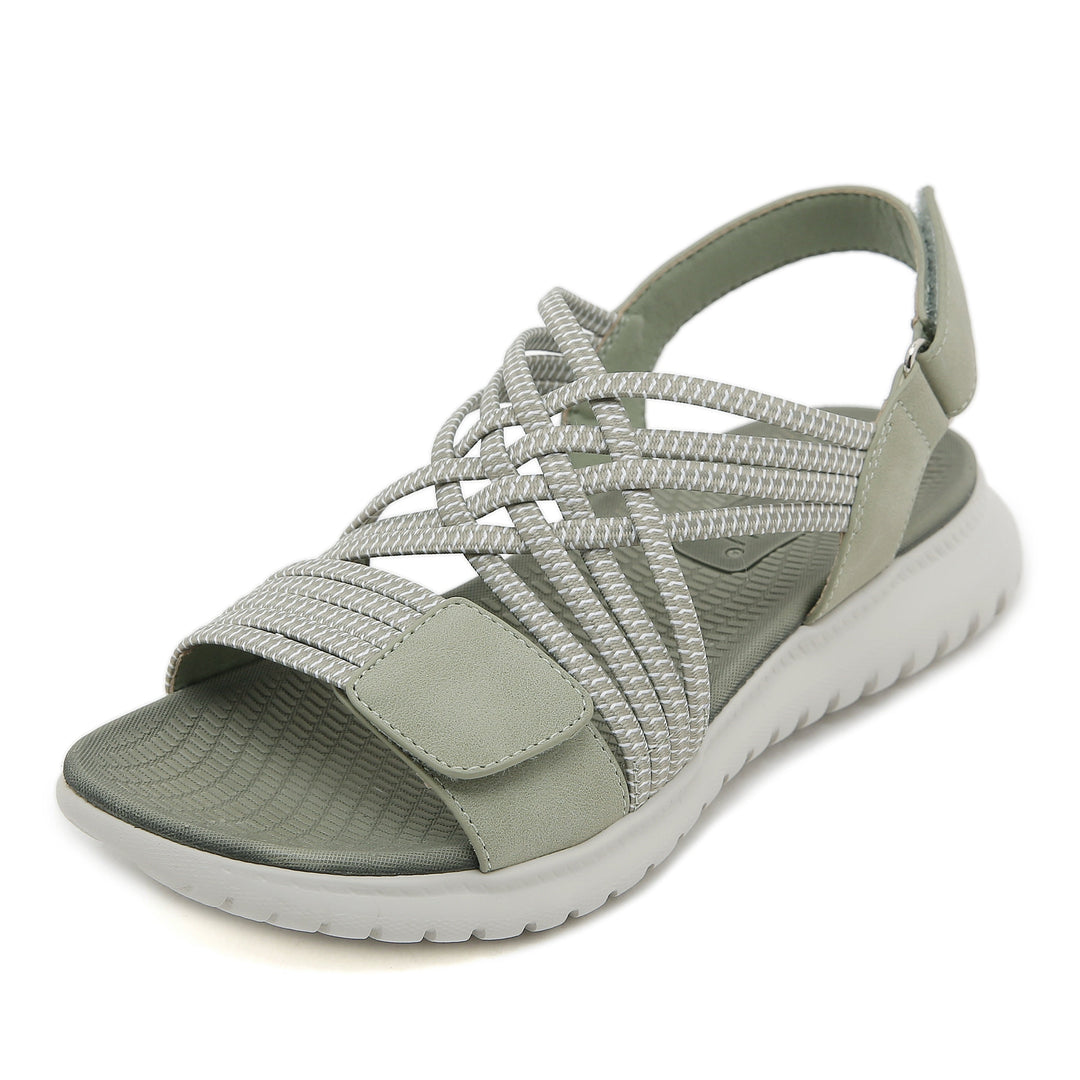 Soline | Sporty-elegant sandals with a high sole