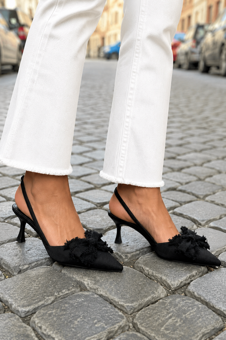 Clarissa | Luxury Flower Pumps