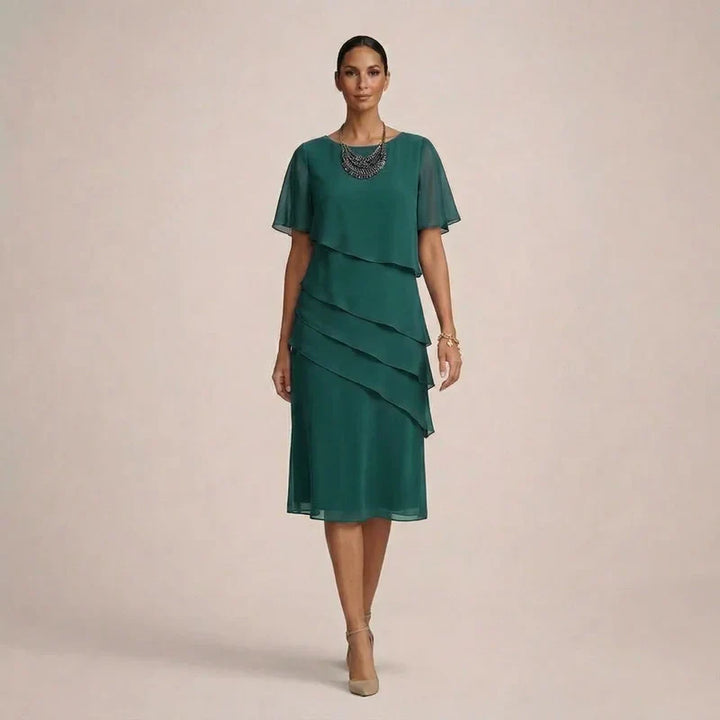Mara | Elegant Ruffle Dress with a Flattering Fit