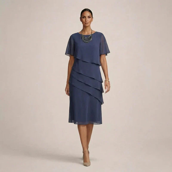 Mara | Elegant Ruffle Dress with a Flattering Fit