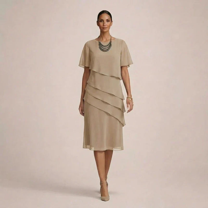 Mara | Elegant Ruffle Dress with a Flattering Fit