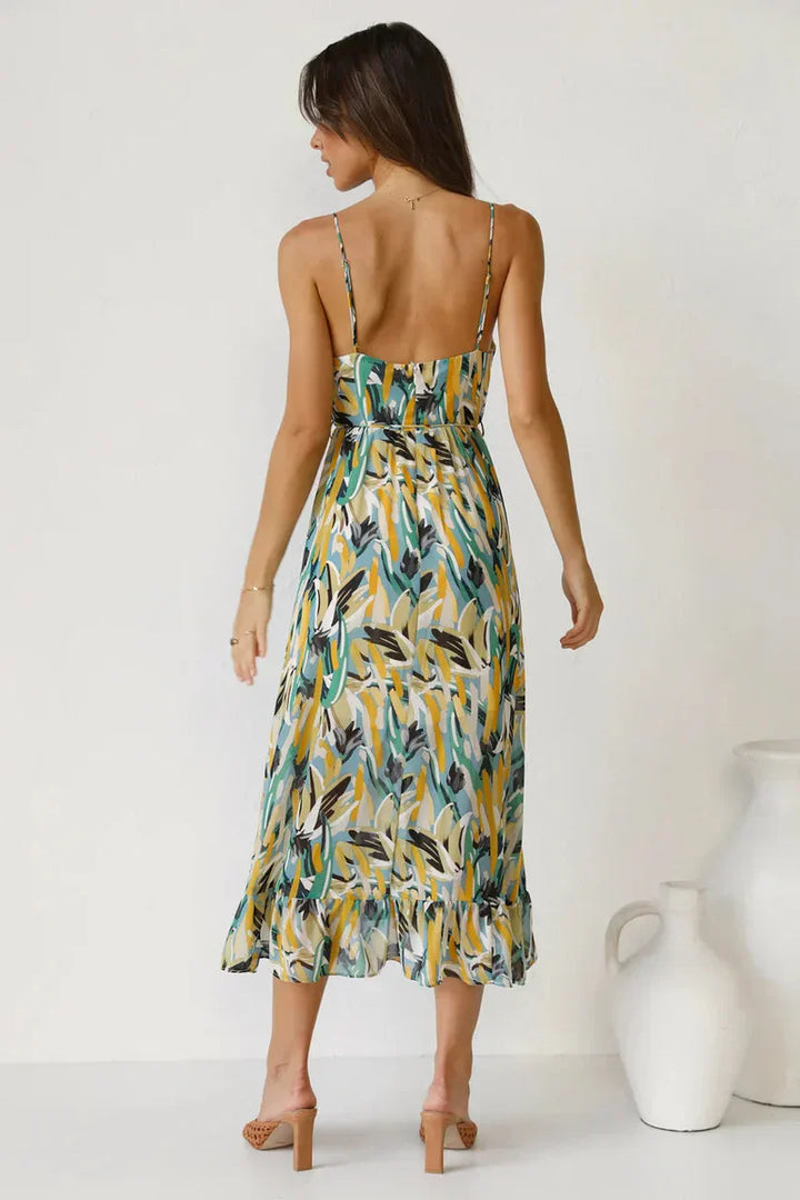 Gabriella | Printed Summer Dress With Fresh Comfort And Sunny Style