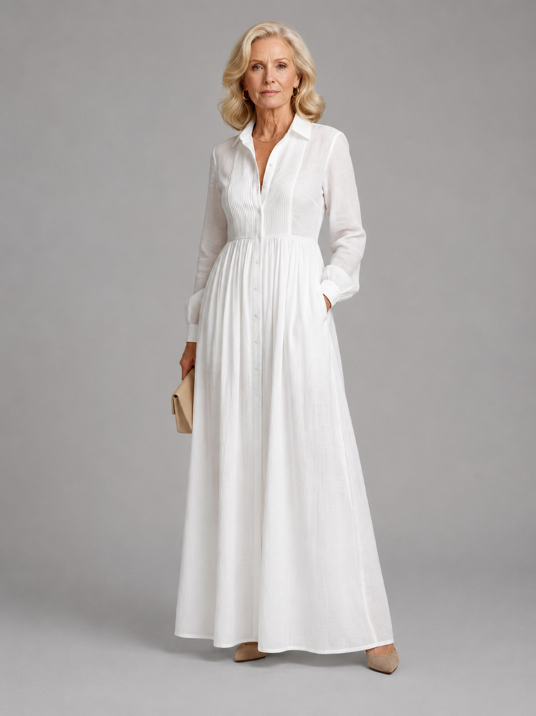 Lioren | Soft Flow Maxi Dress