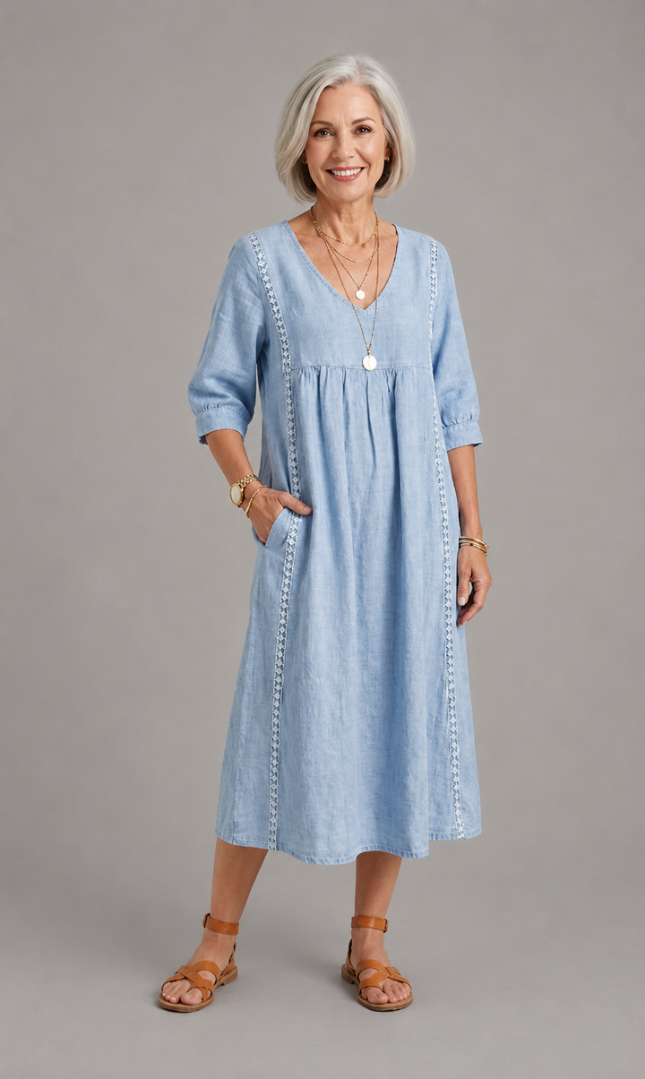 Juliette I Elegance A Line Maxi Dress