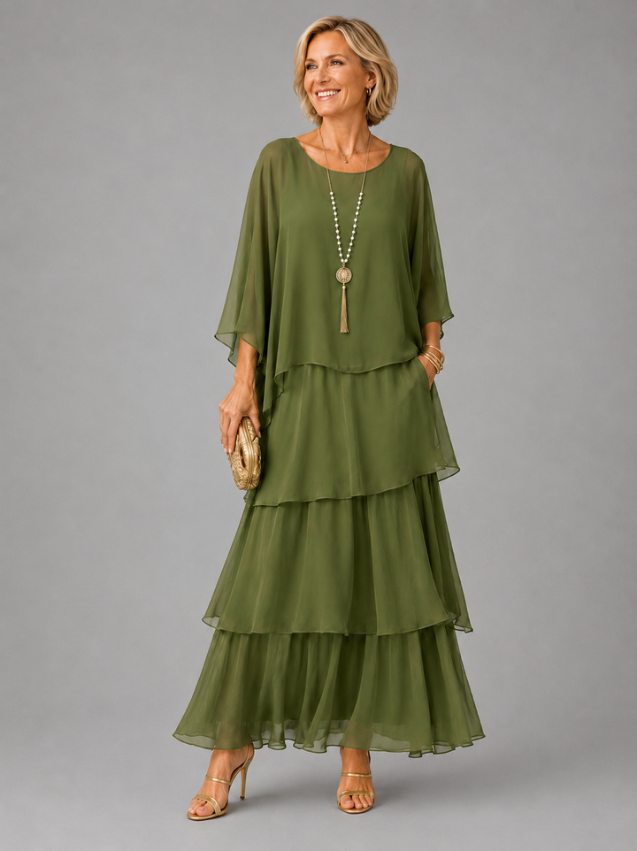 Lara™ | Elegant Flowing Maxi Dress